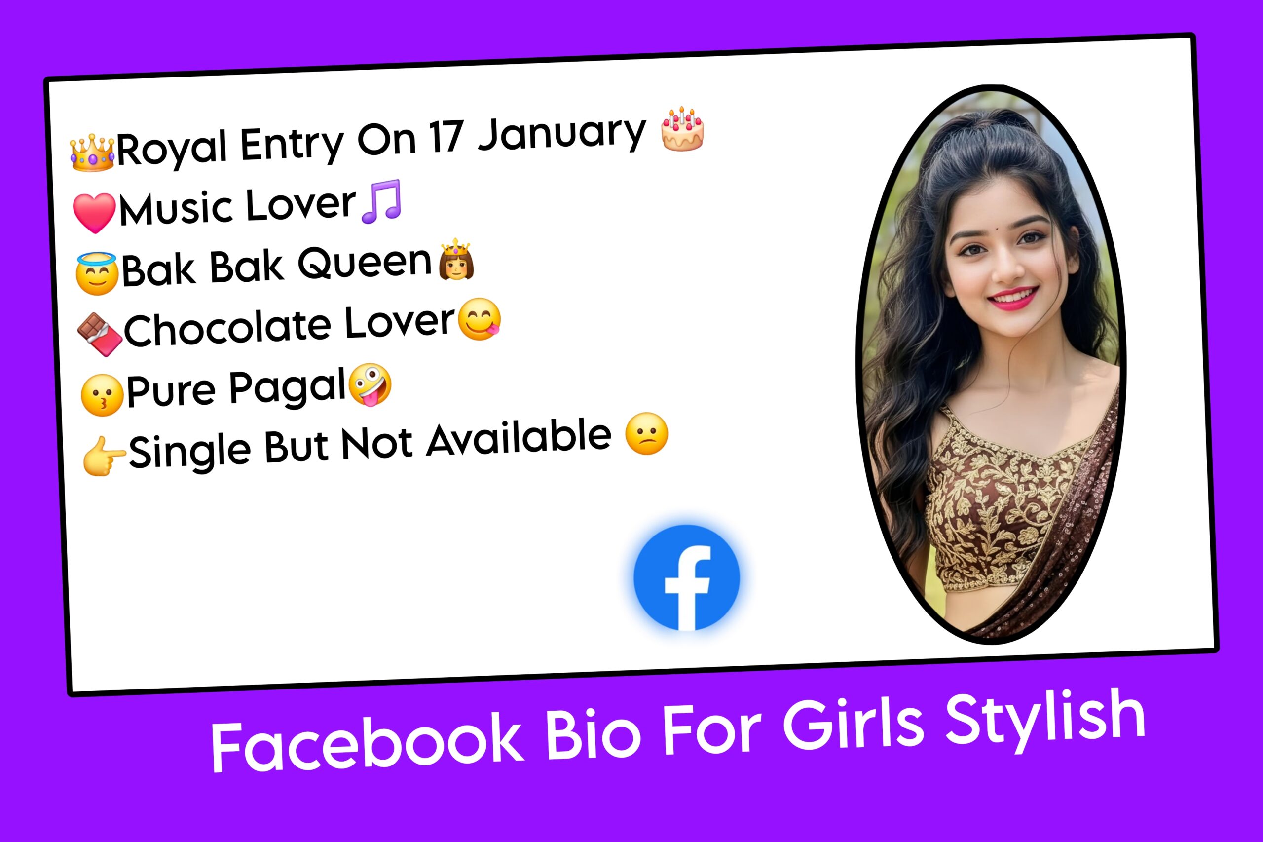 Facebook Bio For Girls Stylish