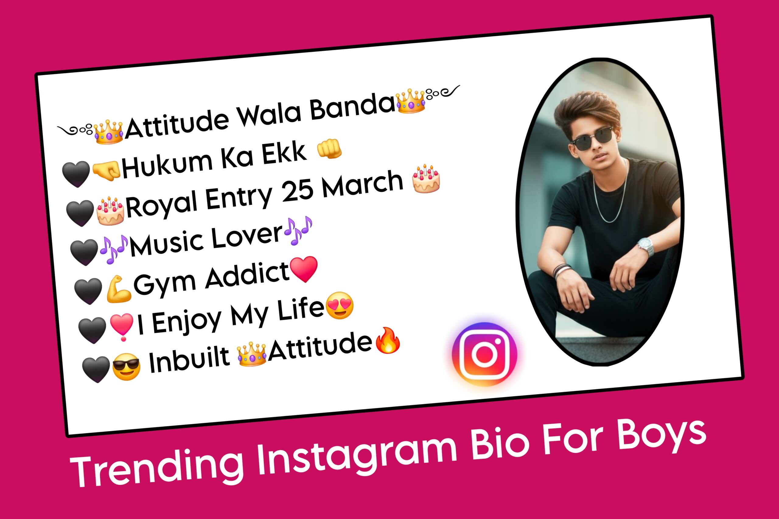 Trending Instagram Bio For Boys