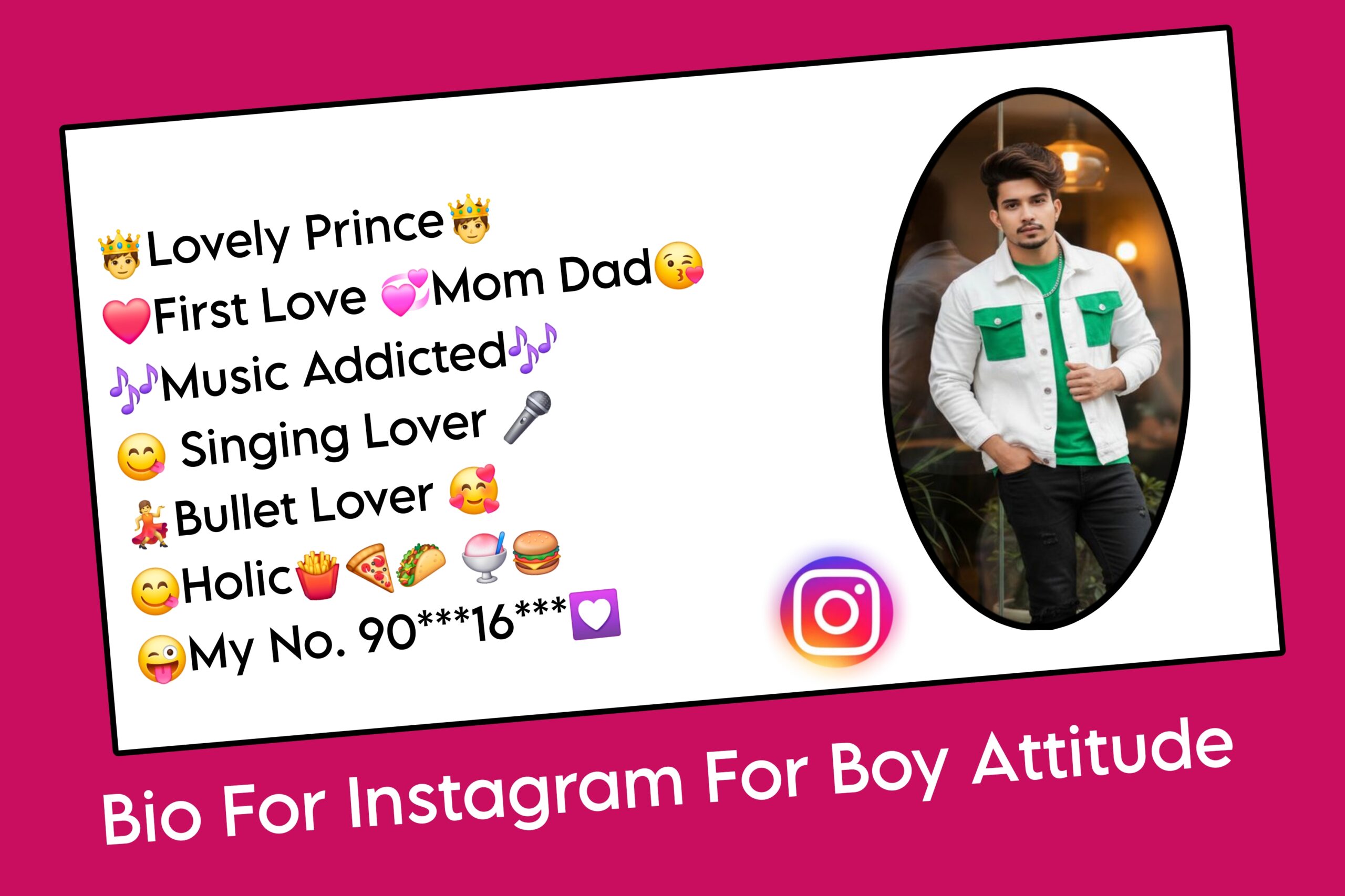 Bio For Instagram For Boy Attitude