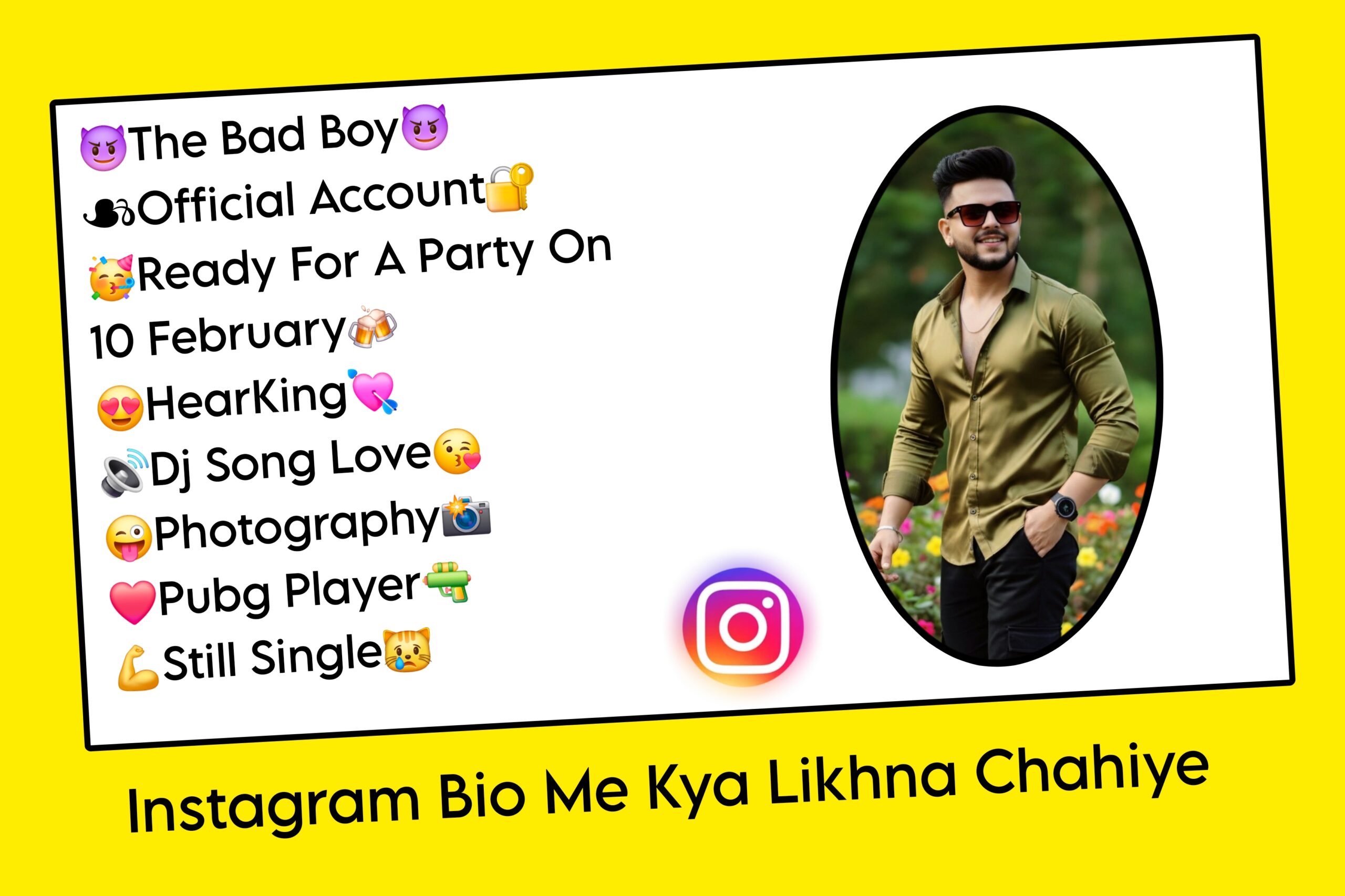 Instagram Bio Me Kya Likhna Chahiye