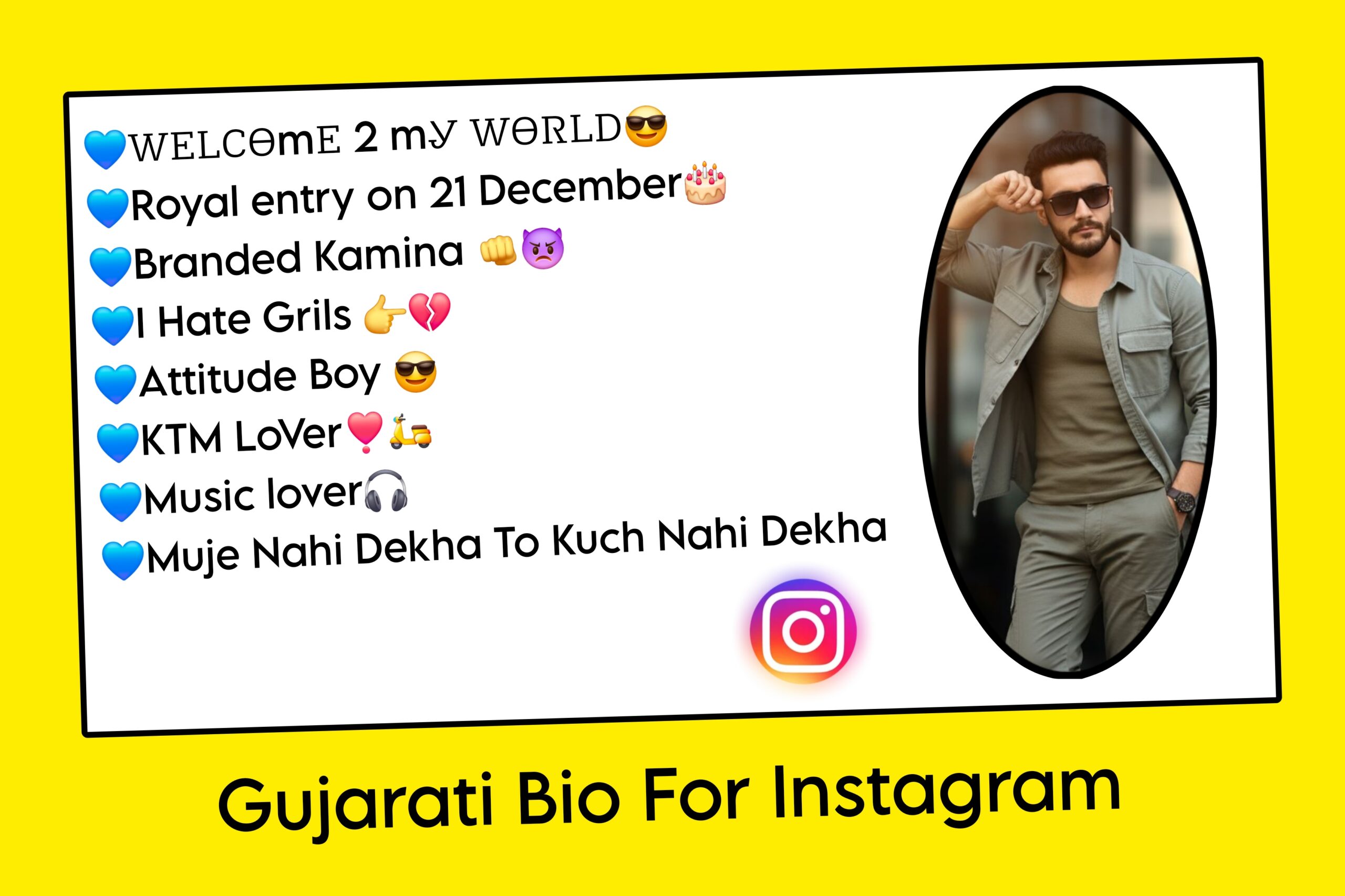 Gujarati Bio For Instagram