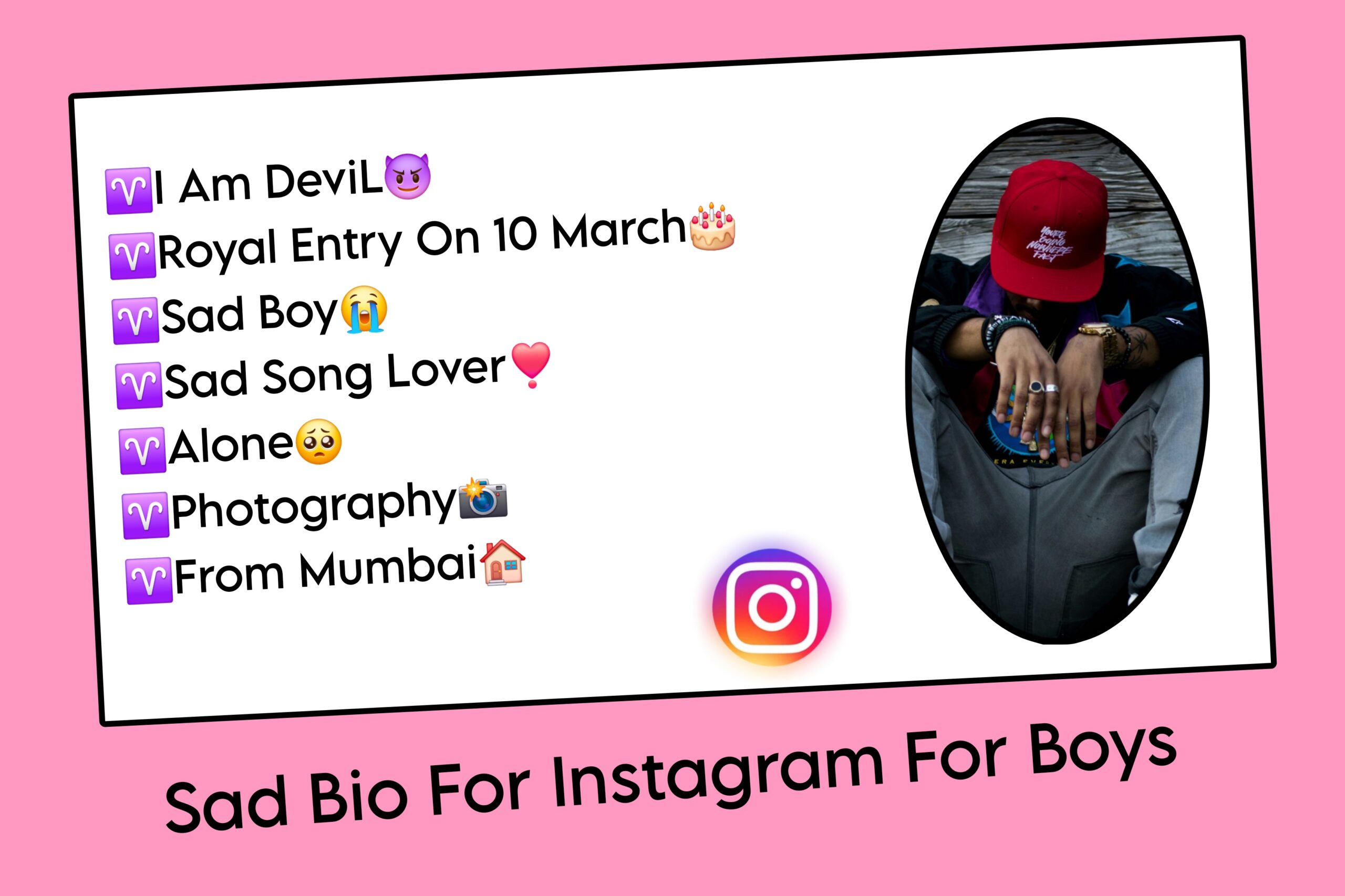 Sad Bio For Instagram For Boys