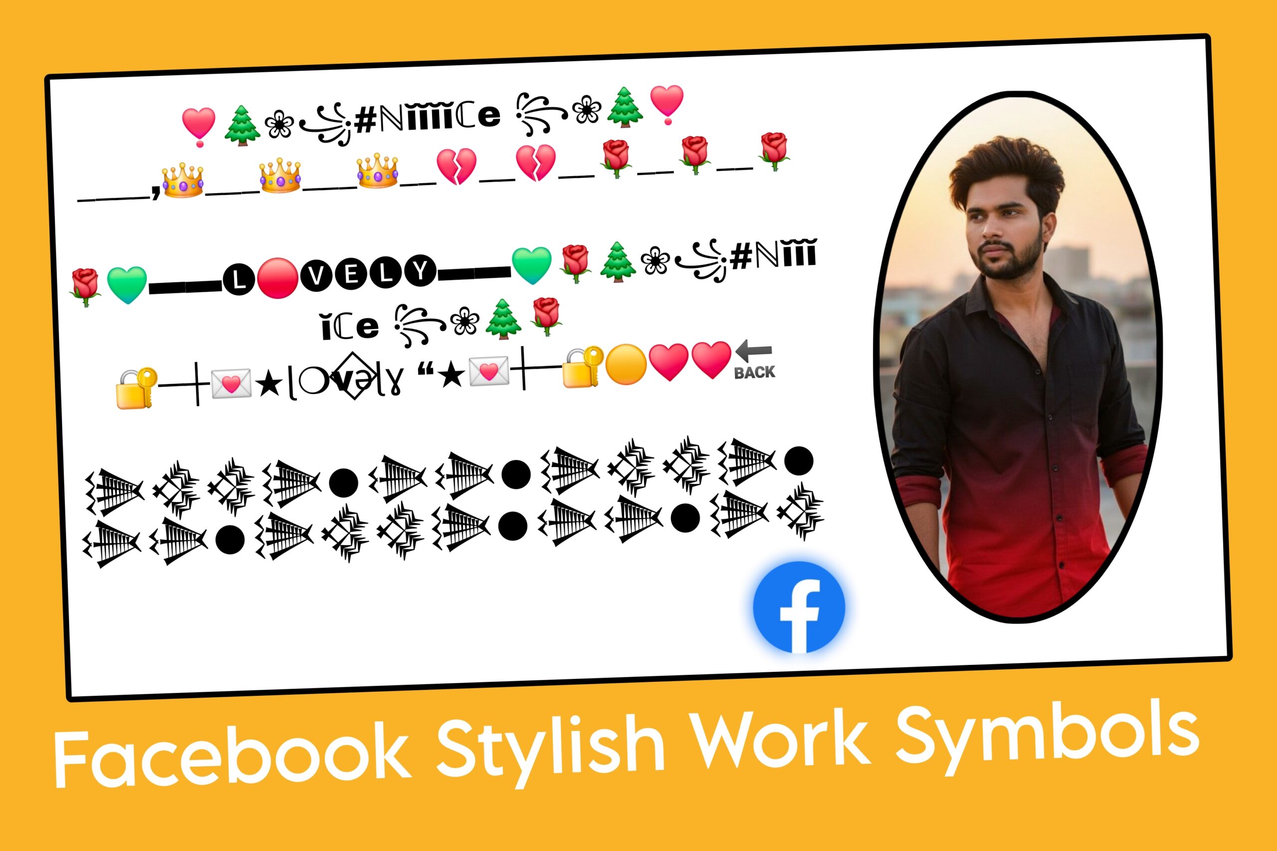 Facebook Stylish Work Symbols