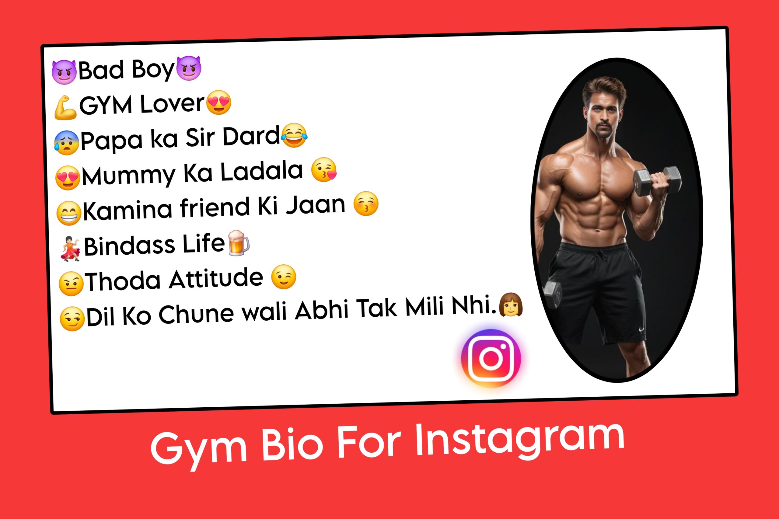 Gym Bio For Instagram