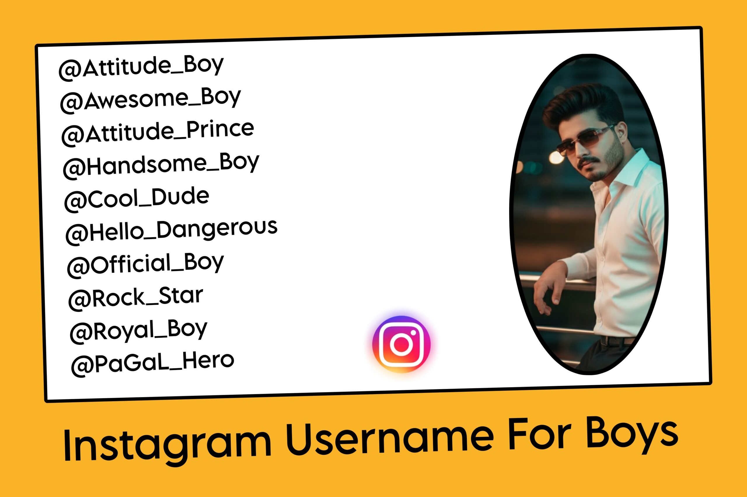 Instagram Username For Boys